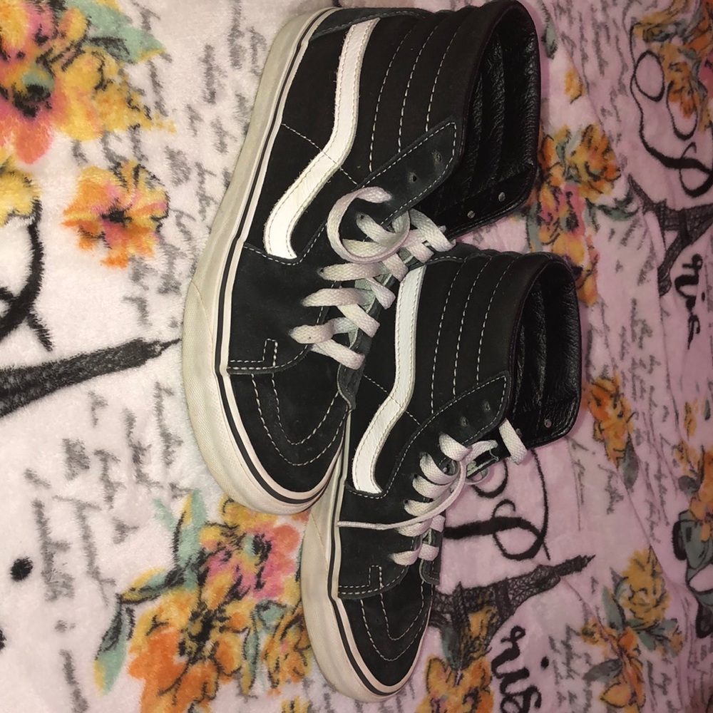 Old Skool High top black and white vans